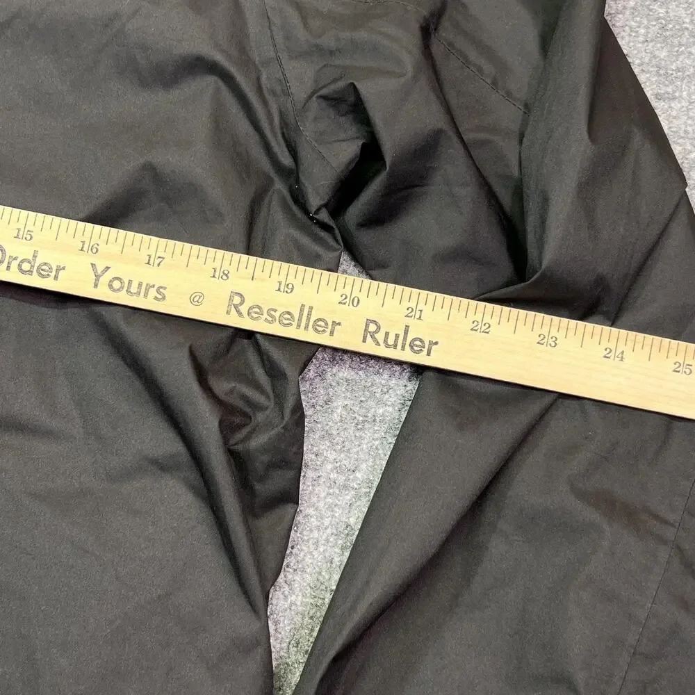 Helly Hansen Jacket Kids 16 Black Hooded Rain Coat Lightweight Mesh Lined
